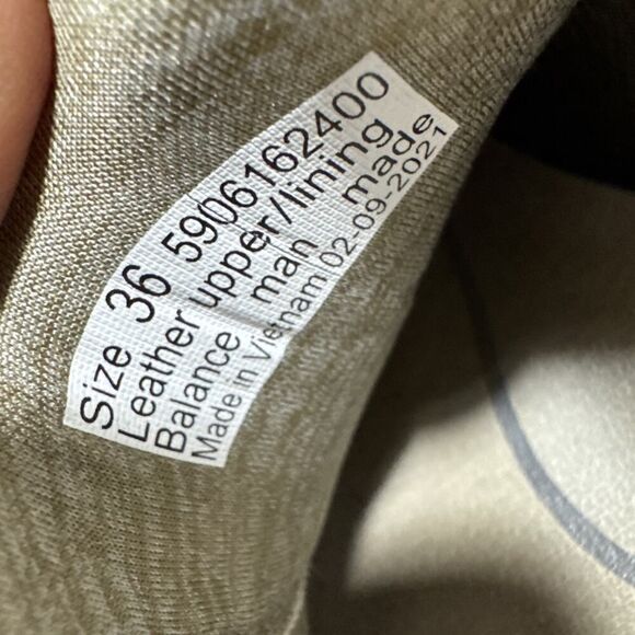 Dansko Leela Lace Up Sneakers Womens Size Eu 36 US 6 Taupe Tan Brown Nubuck - Picture 12 of 12